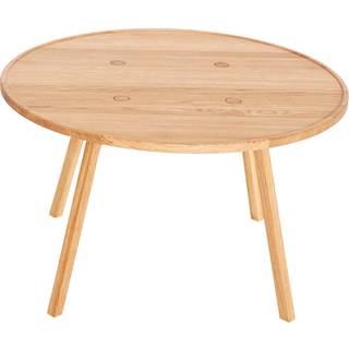 Andersen Furniture C2 sofabord - Massiv sort eg - Ø80 cm.