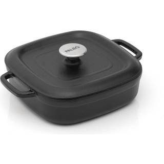 Paleo Kantet Gryde Lav, sort, 26x26cm - Gryde - 37900002150