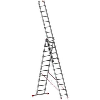 JUMBO kombistige 3-delt, ekstra bred, 3 x 11 trin, 7,1 m - 41JCS311