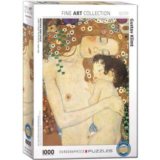 Eurografik Mor og barn af Gustav Klimt 1000 stykker puslespil