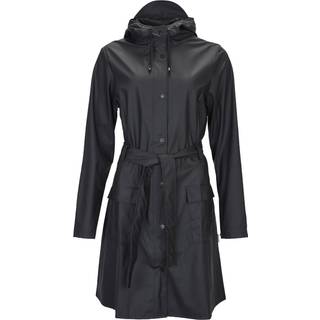 Rains regnjakke - 18130 Curve black
