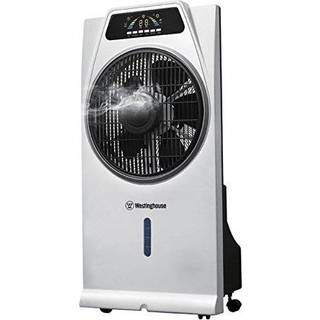 Med luftfugter - gulvventilator Cascata