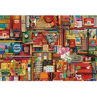 COBBLEHILL 57197 MO 1000 Vintage Art Supplies Puzzle Different