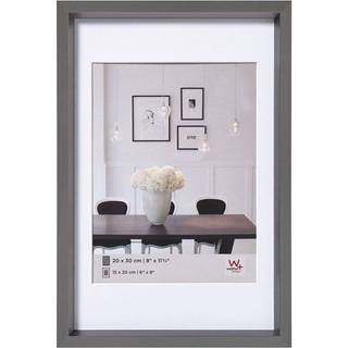 Ramme Steel Style Hvid 10x15 cm