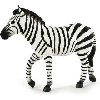 Papo -h?nd -malet - figur -wild Animal Kingdom - Male Zebra -50249 -Collectible - For b?rn - Velegnet til drenge og piger - fra 3 ?r gammel