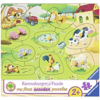 Ravensburger Knoppuslespil Bondegård 9 Brikker