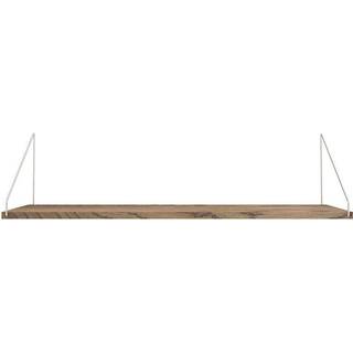 Frama Dark Shelf D27 W80 Brass Brackets - Væghylder & Vægskabe Stål Messing - 7046