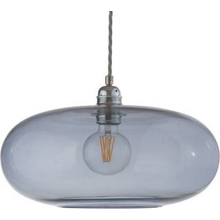 EBB & FLOW Horizon loftlampe Ø 36 cm klar + guldfarvet ledning