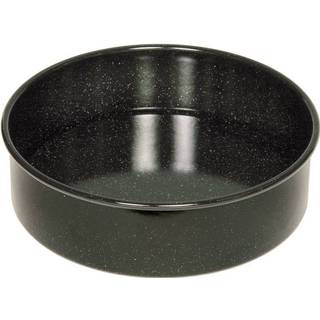 Riess Classic Backformen Tortenform 24 cm - Emaille - Schwarz