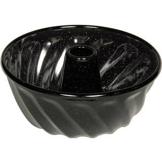 Riess Classic Backformen Gugelhupfform 24 cm - Emaille - Schwarz