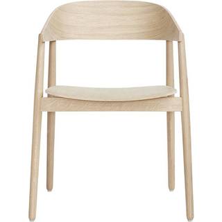 Andersen Furniture AC2 spisebordsstol - eg hvid mat lak