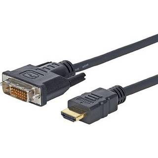 MICROCONNECT HDMI 19 - DVI-D M-M Cable 1.8m
