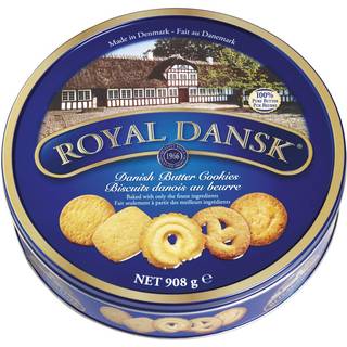 Butter Cookies i metaldåse, 908 g