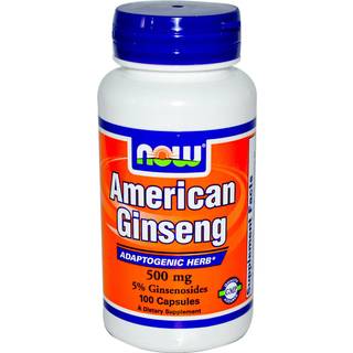 Amerikansk ginseng, 500mg - 100 kapsler