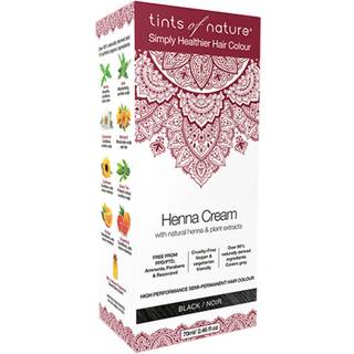Tints of Nature Henna Hårfarve Creme Black - 70 ml