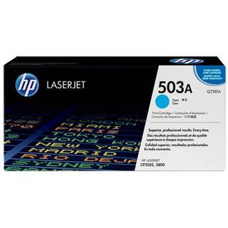 Q7581A HP 503A TONER CARTRIDGE CYAN FOR COLOR LASERJET 3800