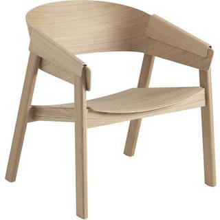 Muuto Cover loungestol Stained dark brown