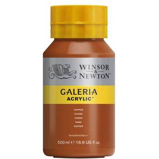 Winsor & Newton Galeria Copper Akrylfarve 500 ml