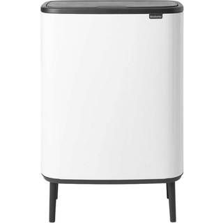 Brabantia Bo touch bin high 60 L Mineral concrete grey