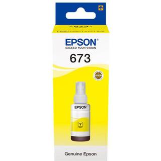 Epson T6734 - Yellow Ink - Blækrefill Gul