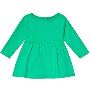 A Happy Brand Baby Dress Green 50/56 cm  Grøn  50/56 cm  kvinde