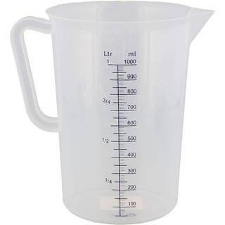 Målebæger i polypropylen, 1L, ø110x(H)170mm, med graduering
