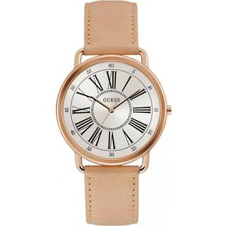 Guess W1068L5 Kennedy Sølvfarvet/Læder Ø41 mm