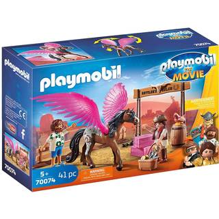 Playmobil 70074 Filmen: Marla & Del med Flyvende Hest - Episk eventyr med Rex Dasher og venner