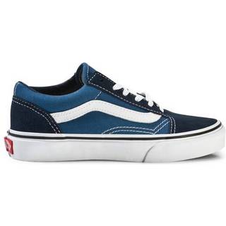 Vans - Kids Old Skool Shoes (4-8 years), Blue, Size: 32.5 - Blue - 32.5