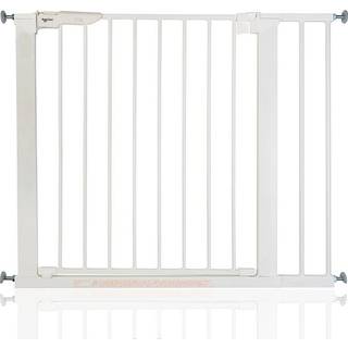 BabyDan Premier Presmonteret Sikkerhedsgitter + 2 forlængere, Sort