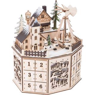 Small Foot Julekalender Pyramide Træ