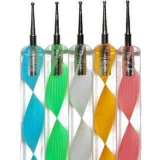 5 prikke værktøj penne negle manicure nailart manicure