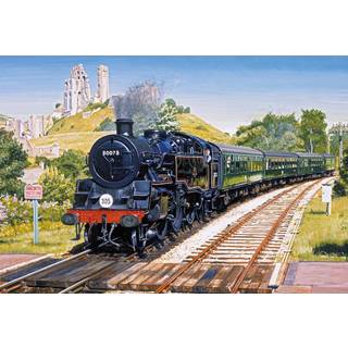 Corfe Castle Crossing - 500 brikker