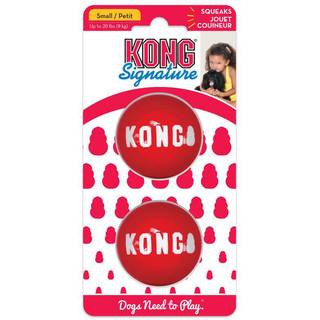 KONG Signature Balls 2 stk. - S (op til 9 kg)