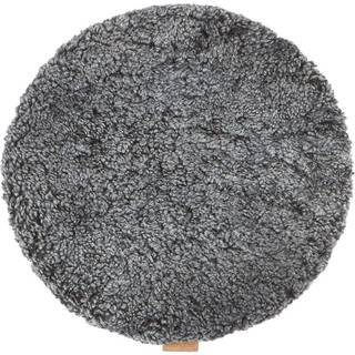 Shepherd Jill Stolehynde Rund Ø38 Cm Vatteret - Hynder Læder Granite - 520-0038023