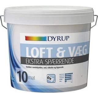 Dyrup væg & loft 10 mat hvid 4,5 ekstra spærrende 2366-800-5