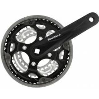 SunRace FCM300 Kranksæt 170 mm 5-8S - Sort