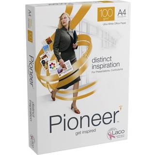 Pioneer kopipapir A4 100g ekstra hvid, 250 ark