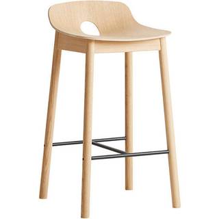 Woud Mono Barstol Lav Eg