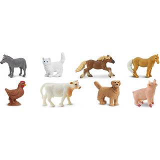 Safari Ltd. Good Luck Minis Ranch Fun Pack - 8 minifigurer eller ranchdyr - pdagogiske legetjsfigurer til brn i alderen 5+