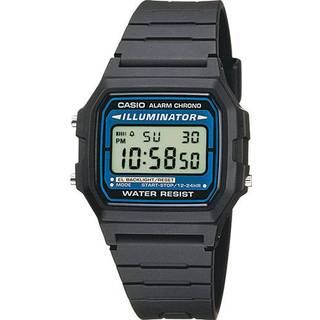 Collection F-105W-1AWYEF Digitalur, Sort, 39 mm