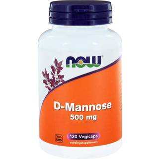 NOW Foods D-Mannose 500 mg kapsler