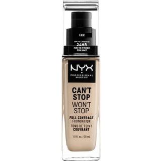 NYX Professional Makeup Can&#39;t Stop Won&#39;t Stop Full Coverage Foundation Foundation med fuld dækning Skygge 1.5 Fair 30 ml - 30 ml