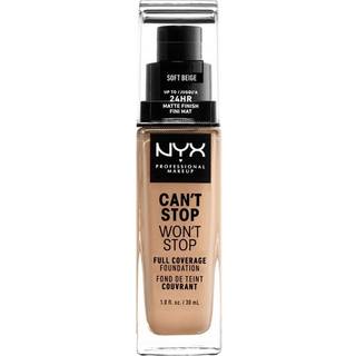 NYX Professional MakeUp Can't Stop Won't Stop Foundation 7.5 Soft Beige 2831.67 DKK/1 L
