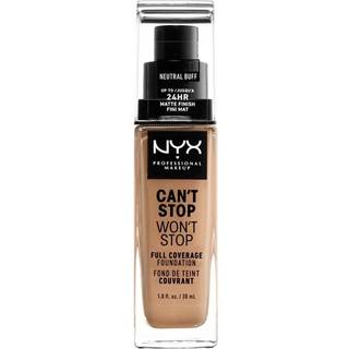 NYX Professional Makeup Can't Stop Won't Stop 24-Hour Foundation Flydende foundation - Lysebrun