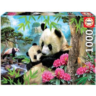 Educa Puslespil, Morning Panda - 1000 brikker