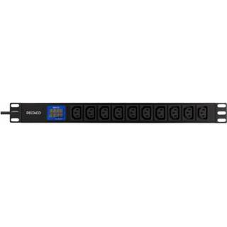 Power Stikdåse (PDU) - C20 til 10 x C13 udtag - 3500W