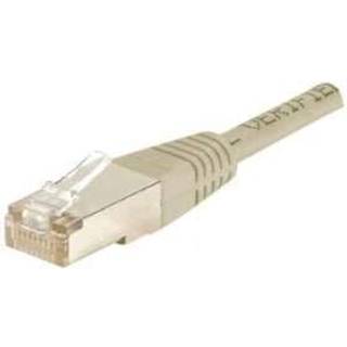 EXC Network Cable | Cat 5e | F/UTP | Patch round (standard) | GrÃ¥ | 0,3m