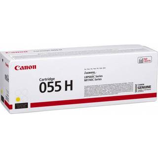 Canon 055 H gul lasertoner