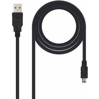 NanoCable USB 2.0 til USB-A Mini-B - 1 m